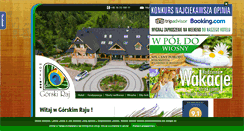 Desktop Screenshot of gorskiraj.com