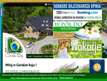 Tablet Screenshot of gorskiraj.com